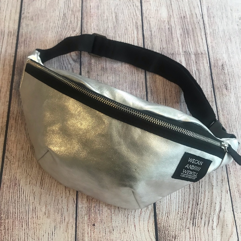 Metallic Fannie Pack Waist Bag